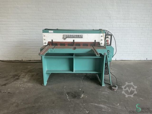 Sheet shears  Promecam 1050x3mm 1974 Promecam 