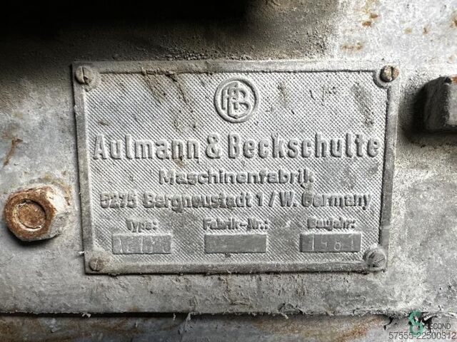 Brechmaschinen  Aulmann & Beckschulte puinbreker 1981 Aulmann & Beckschulte 