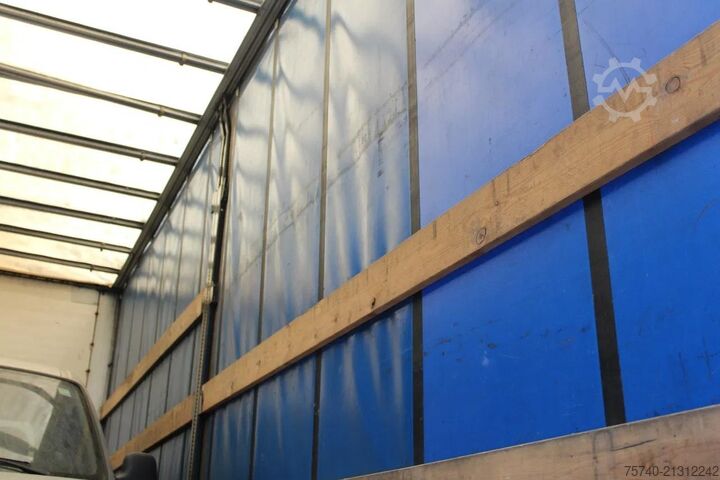 Curtain sided MAN TGL 8.210 + TRAILER + SLEEPCAB COMBI