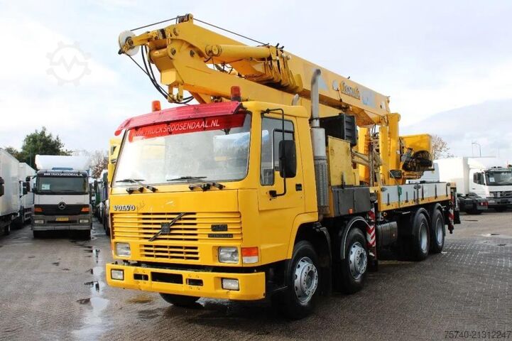 Kranwagen Volvo FL 10 8X4 + GROMACH 34 mtr. + EURO 2