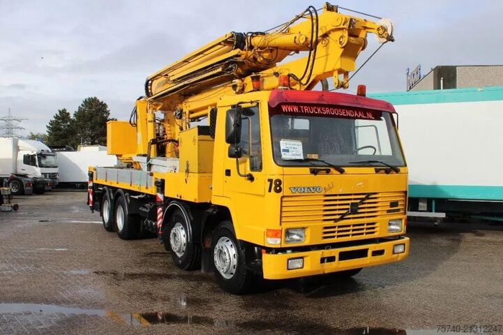 Kranwagen Volvo FL 10 8X4 + GROMACH 34 mtr. + EURO 2