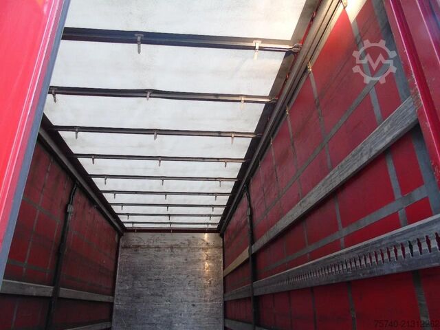 Curtain sided Iveco Stralis 460 + 6X2 + RETARDER + 2.73H + LIFT + E...