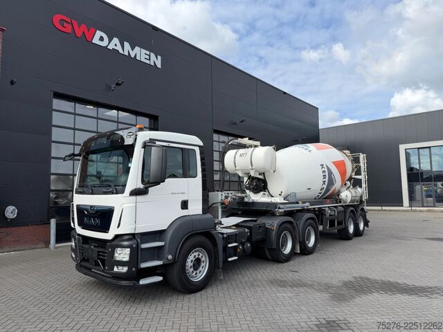 Blender MAN TGS 33.460 6x4 +Mixeroplegger 12 m3 De Buf Euro 6