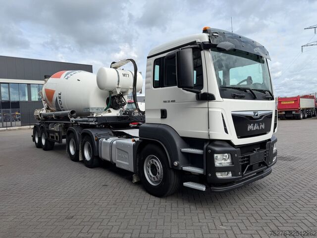 Blender MAN TGS 33.460 6x4 +Mixeroplegger 12 m3 De Buf Euro 6