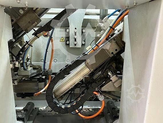 Automatic edge banding line with 4 machines HOMAG KAL Profi 330+KAL Profi 370+Profi TBL100