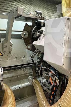 Automatic edge banding line with 4 machines HOMAG KAL Profi 330+KAL Profi 370+Profi TBL100