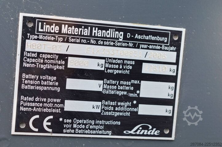 Linde H80T-03 Linde H80T-03