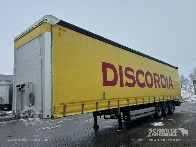 Open semitrailer with tarp Schmitz Cargobull Curtainsider Standard