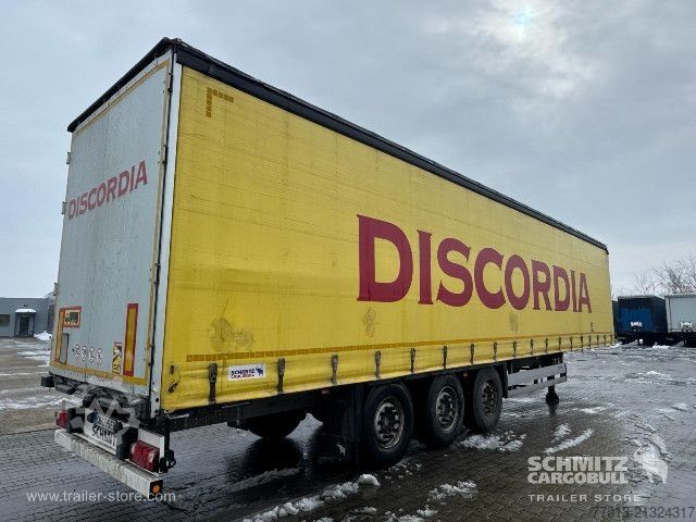 Open semitrailer with tarp Schmitz Cargobull Curtainsider Standard