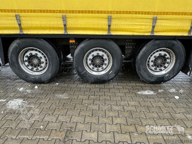 Open semitrailer with tarp Schmitz Cargobull Curtainsider Standard