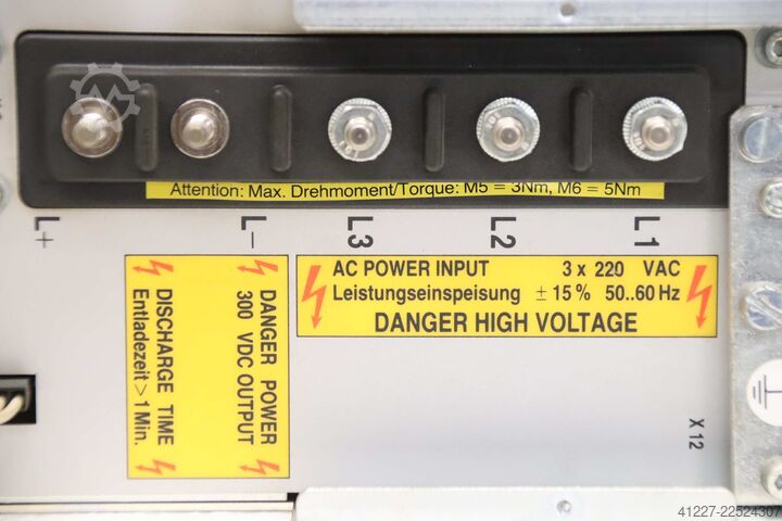 A.C. Servo Power Supply Indramat Mikron KDV1-3-100-220/300-W1  VC500D