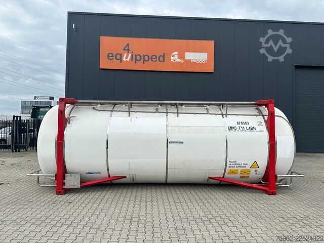 Tankcontainer CIMC 34.820L / 1-comp. / 4 BAFFLES / 20FT swapbody /...