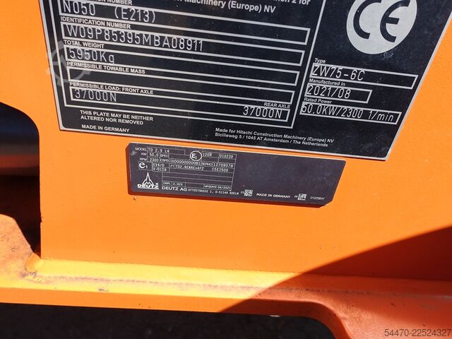 Radlader HITACHI ZW75-6C