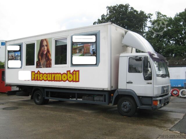 Customized van MAN 8.163 Friseurgeschäft Salon mit 4 Plätzen 7,49t