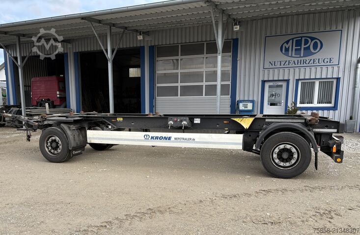 Anhänger-Wechselfahrgestell Krone Lafette Breitreifen 445 + langer Hub