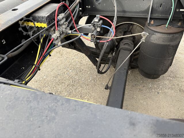 Anhänger-Wechselfahrgestell Krone Lafette Breitreifen 445 + langer Hub