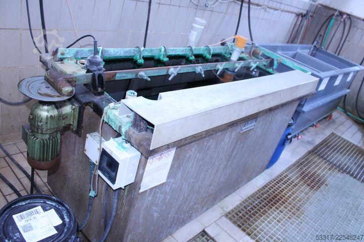 Galvanisieranlage Unbekannt Rauminhalt mit Galvanisierungsbecken