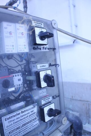 Galvanisieranlage Unbekannt Rauminhalt mit Galvanisierungsbecken