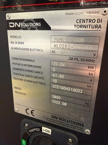 CNC-Drehmaschine DOOSAN DN Solutions Puma GT2100