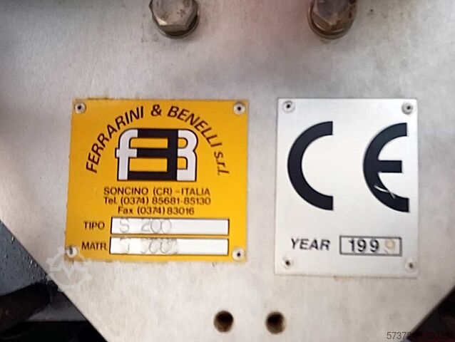 Corona Pretreatment System Ferrarini & Benelli S 200