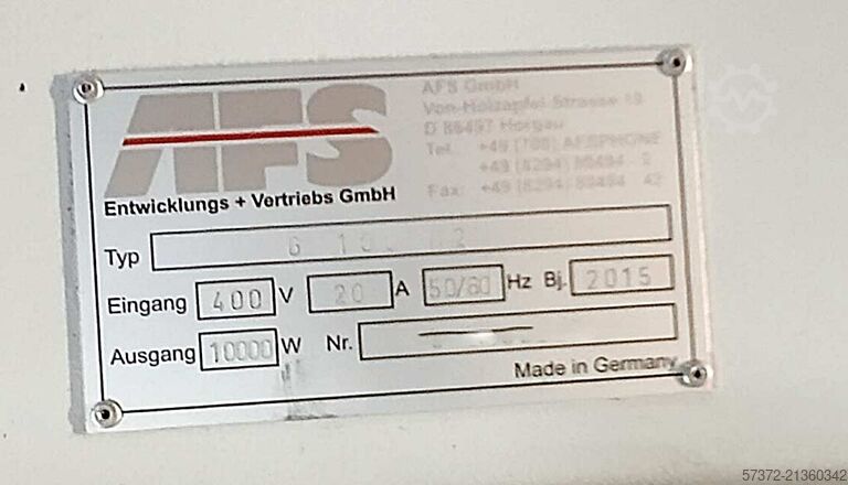 Corona Pretreatment System AFS G100 M2