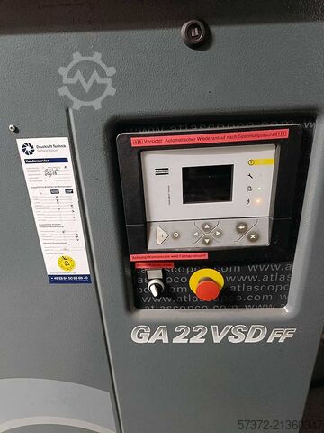 Compressor Atlas Copco GA 22 VSD FF