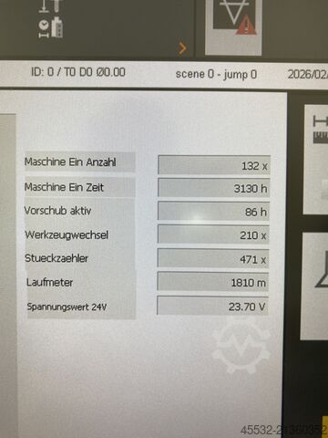 Machining center HOLZ-HER 7405 4mat PIN-JET