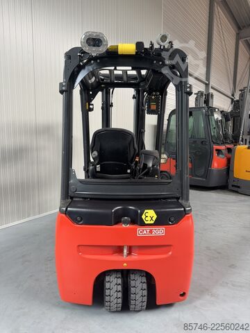 E 20 L - 386 / 02 Evo * Atex EX * Proplan 2GD / Z1 & 21 & 22 * Triplex FFL mast * NEW battery !! LINDE E 20 L - 386 / 02 Evo * Atex EX * Proplan 2GD / Z1 & 21 & 22 * Triplex FFL * NEW battery !!