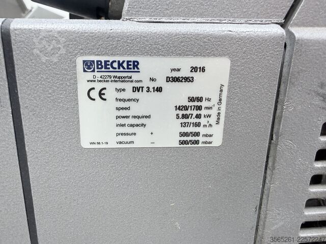Vacuum pump Becker Becker DVT 3.140