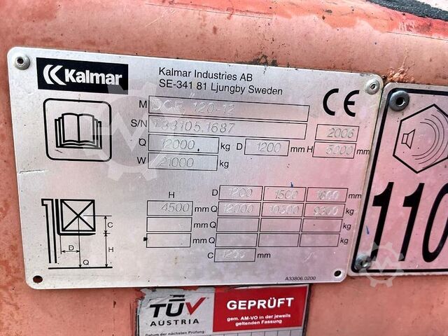 Schwerlaststapler - Diesel Kalmar DCE 120-12