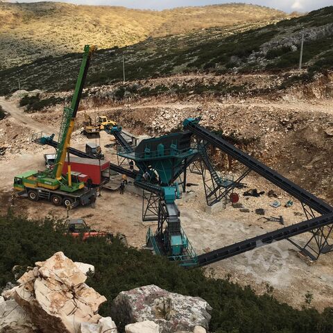 Constmach Stone Crusher Stationary stone crusher 250 T/H