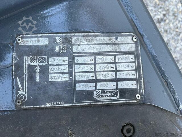 VS-22644 Electric triplex forklift truck Linde E30 LINDE E30