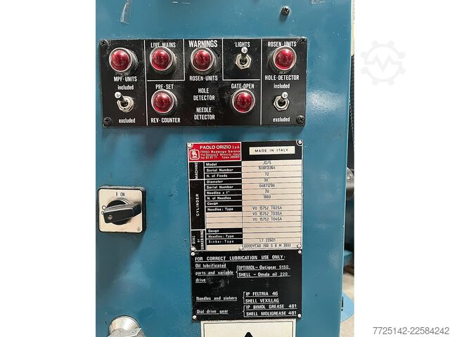 Single-sided circular, 30" diameter, 20E 72 supply Paolo Orizio JO/5