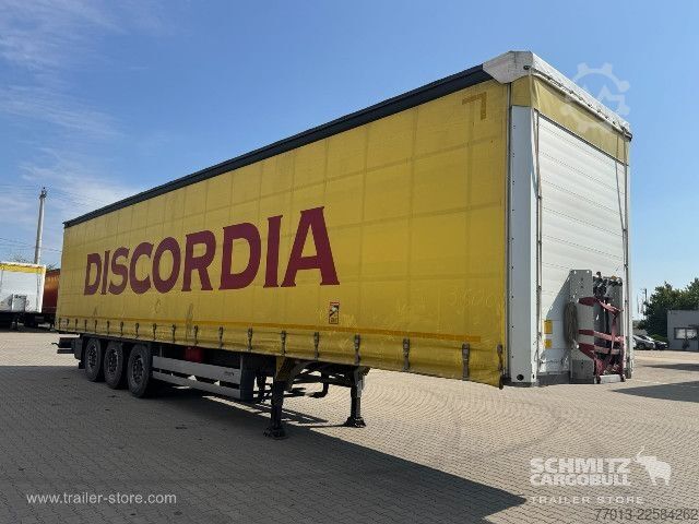 Auflieger mit Pritsche & Plane Schmitz Cargobull Curtainsider Standard