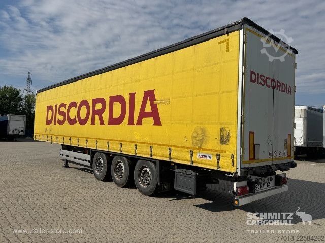 Auflieger mit Pritsche & Plane Schmitz Cargobull Curtainsider Standard