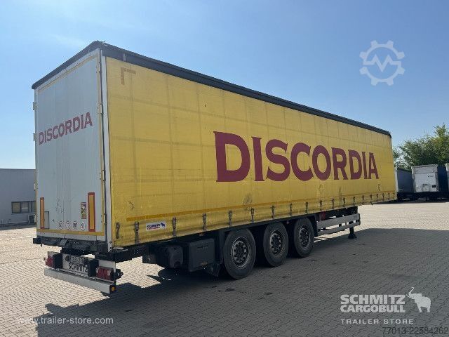 Auflieger mit Pritsche & Plane Schmitz Cargobull Curtainsider Standard