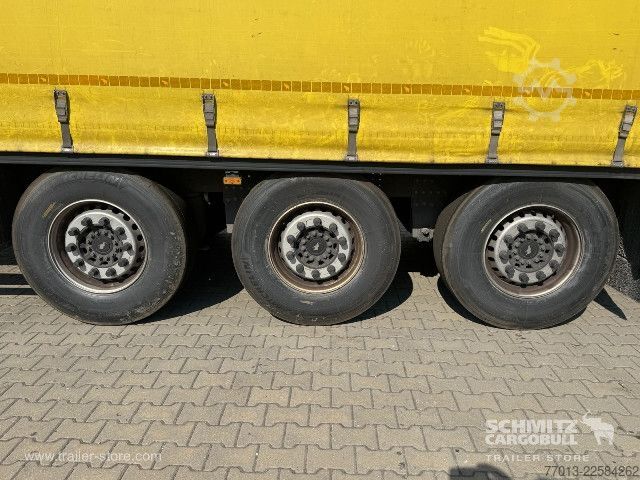 Auflieger mit Pritsche & Plane Schmitz Cargobull Curtainsider Standard