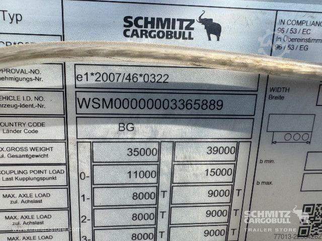 Auflieger mit Pritsche & Plane Schmitz Cargobull Curtainsider Standard