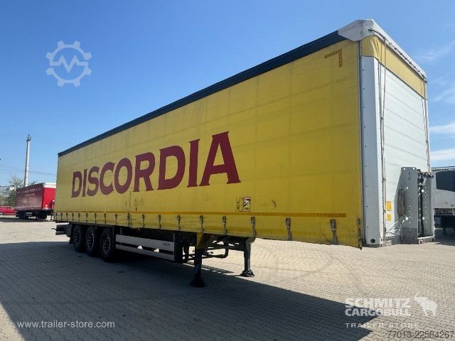 Auflieger mit Pritsche & Plane Schmitz Cargobull Curtainsider Standard