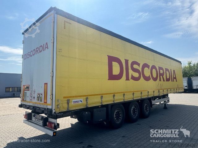 Auflieger mit Pritsche & Plane Schmitz Cargobull Curtainsider Standard