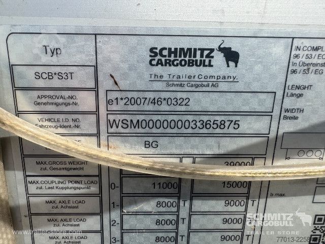 Auflieger mit Pritsche & Plane Schmitz Cargobull Curtainsider Standard