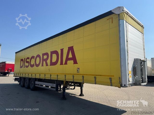 Auflieger mit Pritsche & Plane Schmitz Cargobull Curtainsider Standard