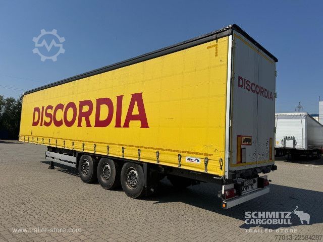 Auflieger mit Pritsche & Plane Schmitz Cargobull Curtainsider Standard