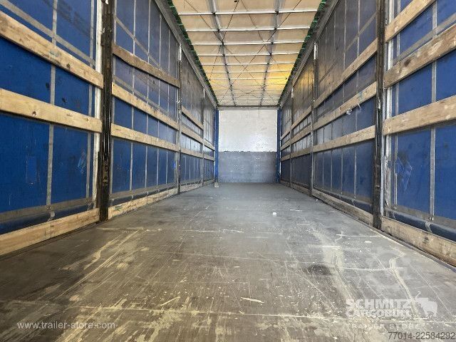 Auflieger mit Pritsche & Plane Berger Curtainsider Standard