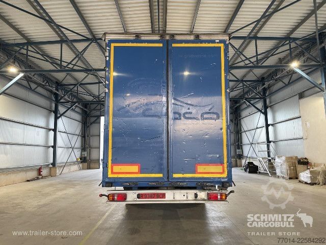 Auflieger mit Pritsche & Plane Berger Curtainsider Standard