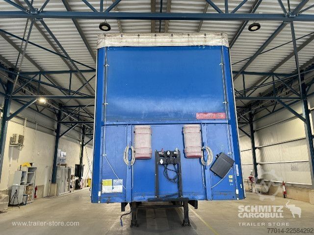 Auflieger mit Pritsche & Plane Berger Curtainsider Standard