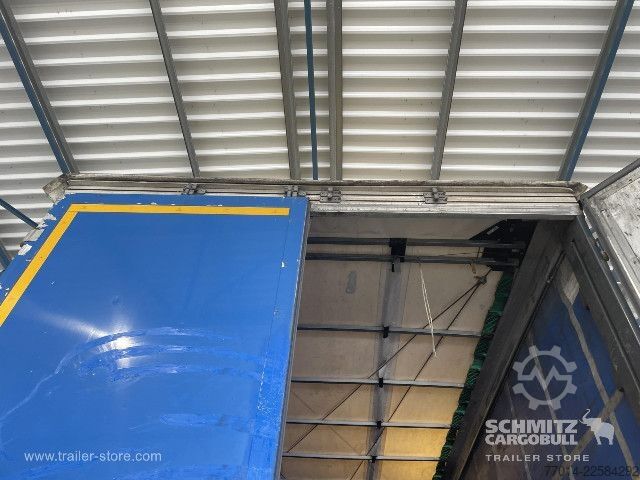 Auflieger mit Pritsche & Plane Berger Curtainsider Standard