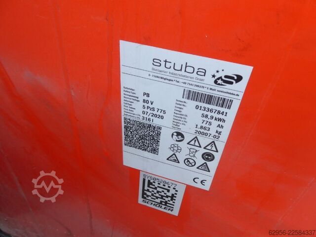 Electric 4-wheel forklift Linde E40HL-01/600