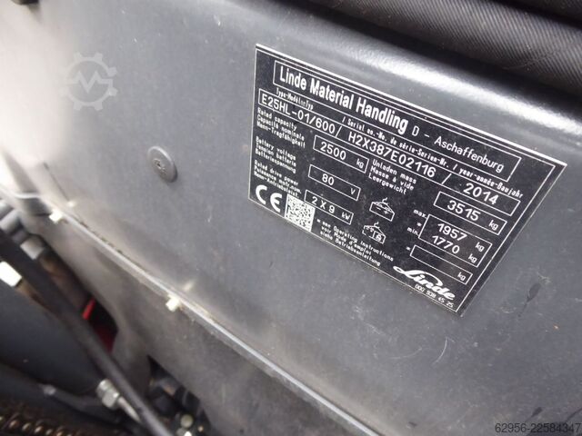 Electric 4-wheel forklift Linde E25HL-01/600