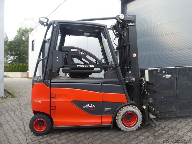 Electric 4-wheel forklift Linde E25HL-01/600